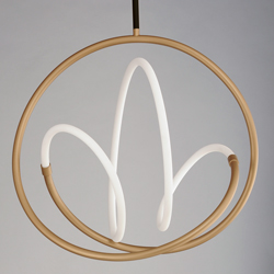 Mobius 24" LED Pendant