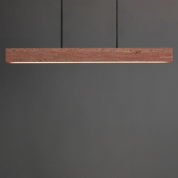 Lintel 47" LED Linear Stone Pendant