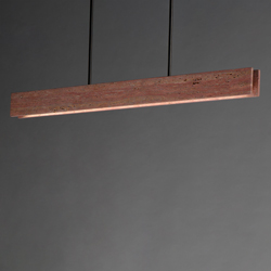 Lintel 47" LED Linear Stone Pendant