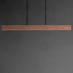 Lintel 59" LED Linear Stone Pendant