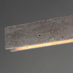 Lintel 59" LED Linear Stone Pendant