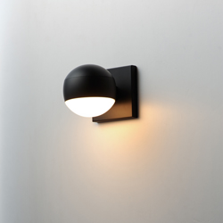 Modular Globe 1-Light LED Sconce