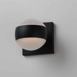 Modular Globe 2-Light LED Sconce