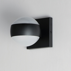 Modular Globe 2-Light LED Sconce