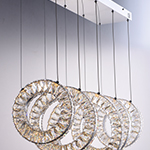 Charm 5-Light LED Linear Pendant