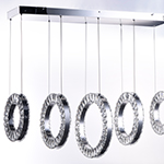 Charm 5-Light LED Linear Pendant