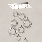 Charm 9-Light LED Pendant