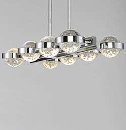 Cosmo 8-Light LED Pendant