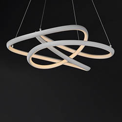 Twisted LED Pendant