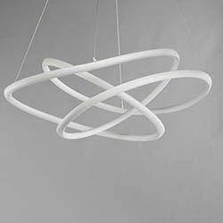 Twisted LED Pendant