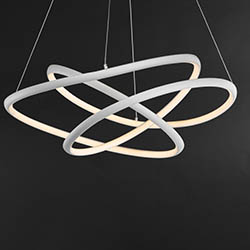 Twisted LED Pendant