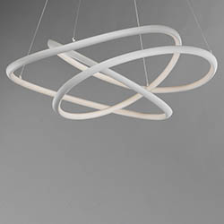 Twisted LED Pendant