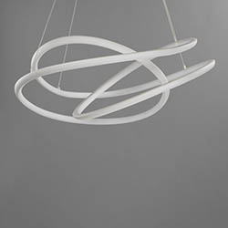 Twisted LED Pendant