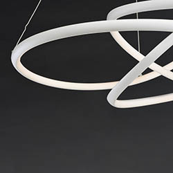 Twisted LED Pendant