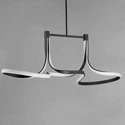 Serpentine Linear LED Pendant