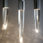 Quartz 3-Light LED Pendant