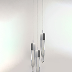 Quartz 3-Light LED Pendant