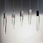 Quartz 6-Light LED Pendant