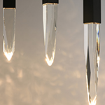 Quartz 10-Light LED Pendant