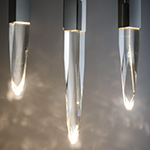 Quartz 10-Light LED Pendant