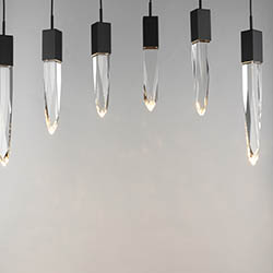 Quartz 12-Light LED Pendant