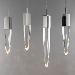 Quartz 12-Light LED Pendant