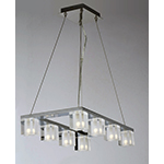 Blocs LED 8-Light Pendant