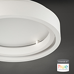 iCorona Friends of Hue LED Flush Mount