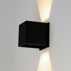 Alumilux: Cube LED Outdoor Wall Sconce