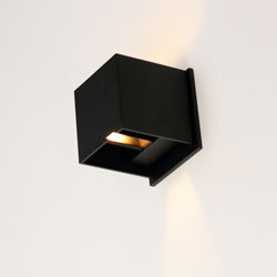 Alumilux: Cube LED Outdoor Wall Sconce