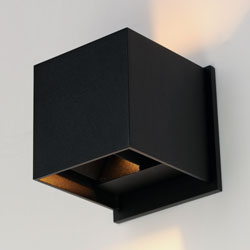 Alumilux: Cube LED Outdoor Wall Sconce