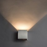 Alumilux: Cube LED Outdoor Wall Sconce