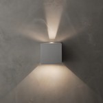 Alumilux: Cube LED Outdoor Wall Sconce