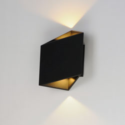 Alumilux: Facet LED Outdoor Wall Sconce