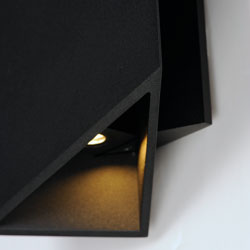 Alumilux: Facet LED Outdoor Wall Sconce