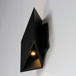 Alumilux: Facet LED Outdoor Wall Sconce