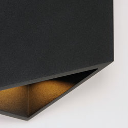 Alumilux: Facet LED Outdoor Wall Sconce