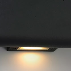 Alumilux: Lapel LED Outdoor Wall Sconce