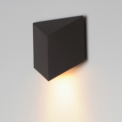 Fractal Small LED Outdoor Sconce