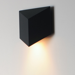 Fractal Small LED Outdoor Sconce