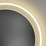 24" Round LED Mirror