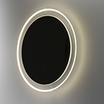 31.5" Round LED Mirror