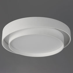 Ziggurat 24" LED Flush Mount