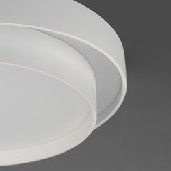 Ziggurat 24" LED Flush Mount