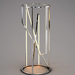 Trapezoid LED Accent Table