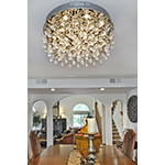 Cascada 18-Light Flush Mount