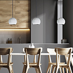 Hive LED Plaster Pendant