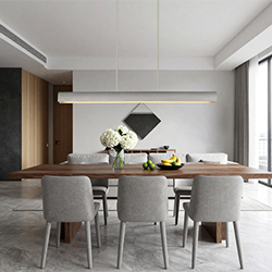 Matera 60" LED Linear Arch Pendant