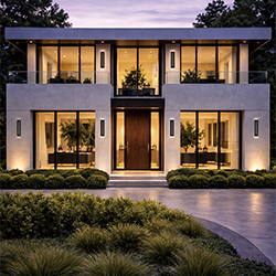 Fosso 24" LED Outdoor Wall Sconce - 5cct