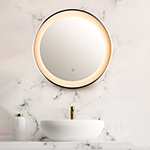 Floating LED Mirror Round 31.5"